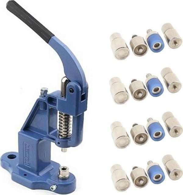 Hodbehod Tulumba El Presi Çıt Çıt Çakma Makinesı 4 Lü Kalıp Set - Image 1