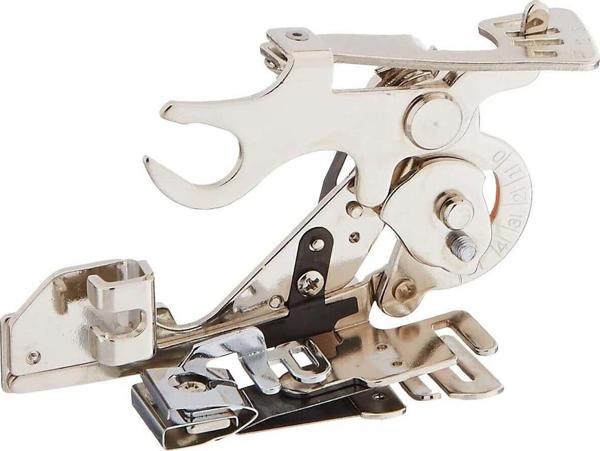 İşkur Makina Metal Ev Tipi Aile Dikiş Makinası Pile Kıvırma Aparatı Ayağı - Image 1