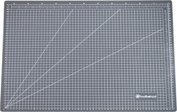 Hodbehod A1 Büyük Boy Gri Renk Çift Taraflı Kesim Tablası Cutting Mat 60X90Cm - Image 1