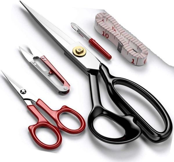 Hodbehod Çelik Profesyonel Kumaş Kesim Makası Set 9 No 23Cm - Image 1
