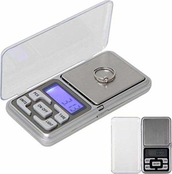 Hodbehod Dijital Hassas Elektronik Taşınabilir Cep Terazi Tartı 1000 Gr 0.1 Gr - Image 1