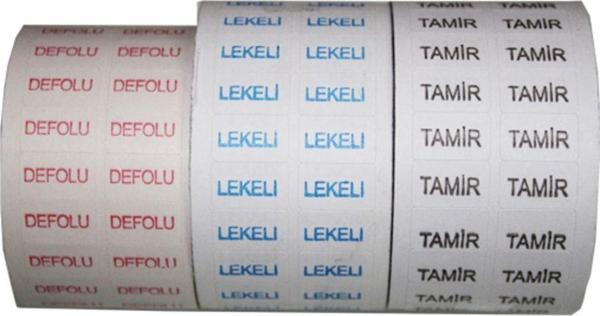 Hodbehod Tamir Lekeli Yapışkanlı Kontrol Etiketi 3 Lü Set - Image 1