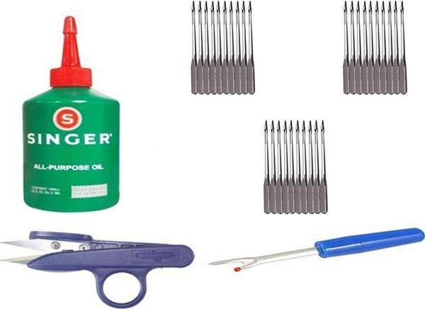İşkur Makina Singer Pfaff Janome Ev Tipi Aile Dikiş Makinası Aksesuar Seti - Image 1