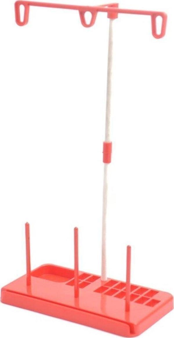 Moonstar Ev Tipi Dikiş Makinesi Kırmızı Plastik Çardak Seti / Ts-500 - Image 1