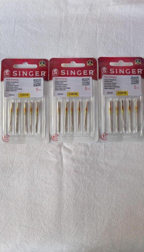 Singer Sınger 3 Paket 18 Numara Dikiş Makinesı Iğnesi - Image 1
