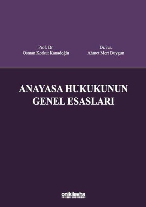 Anayasa Hukukunun Genel Esasları - On İki Levha Yayıncılık - Image 1