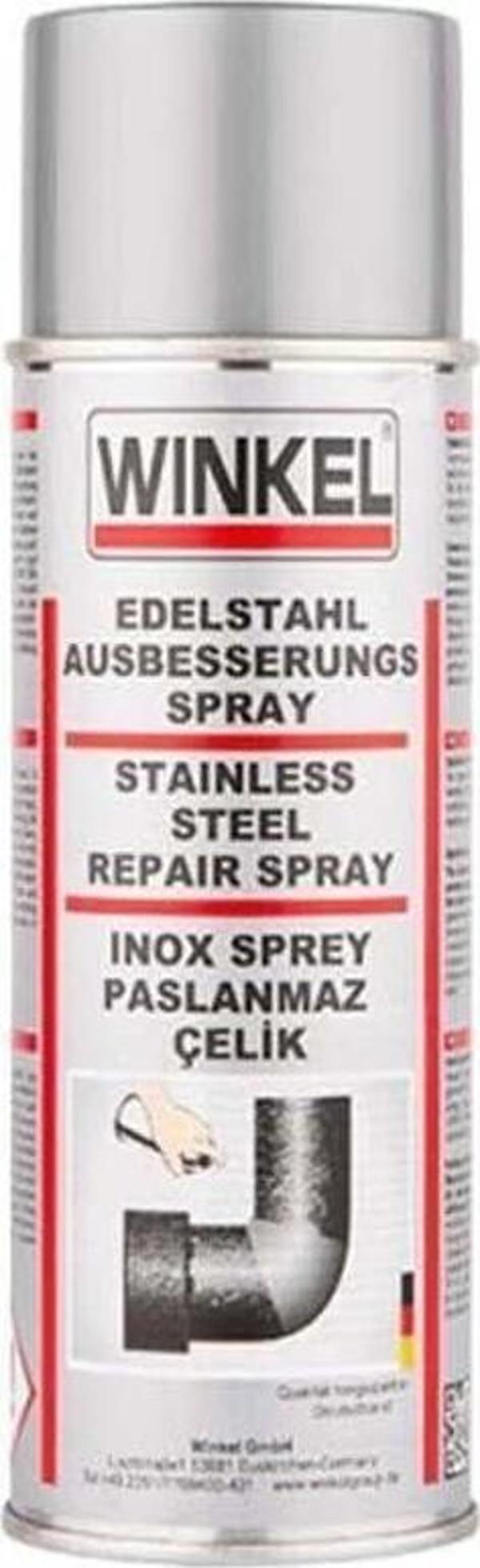 Winkel Koyu Inox Metal Yüzey Paslanmaz Çelik Sprey 400Ml - Image 1