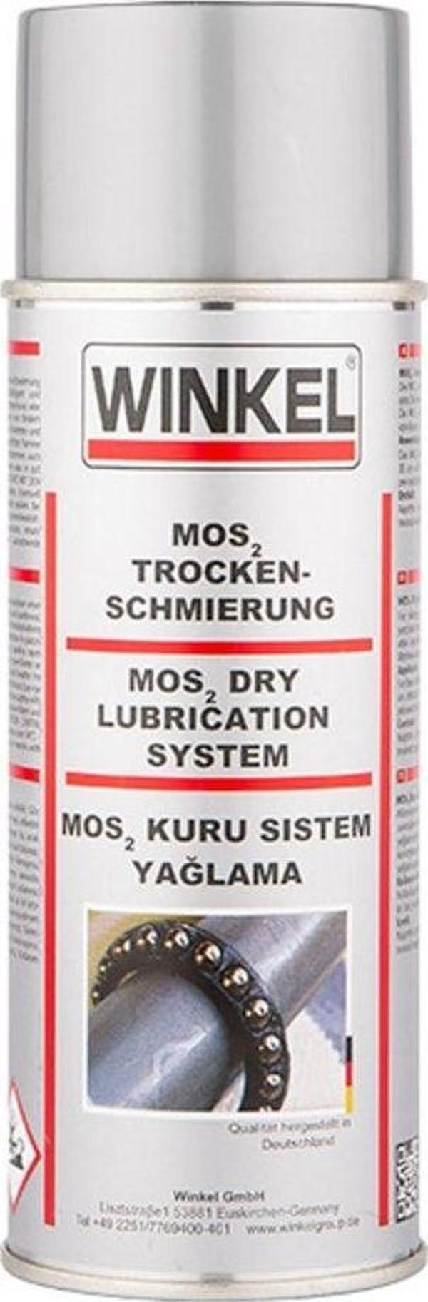 Winkel Mos2 Kuru Sistem Yağlama Sprey 400Ml (12 Adet) - Image 1
