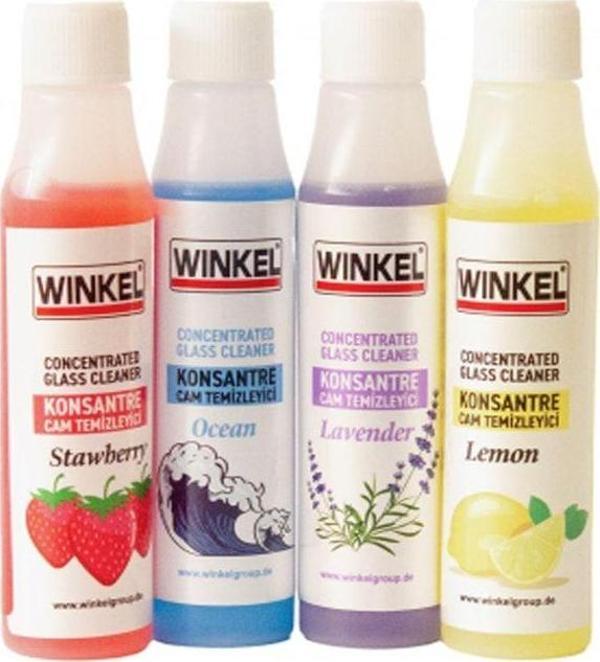Winkel Oto Konsantre Cam Temizleme Sabunu 4 Lü Kokulu Set - Image 1