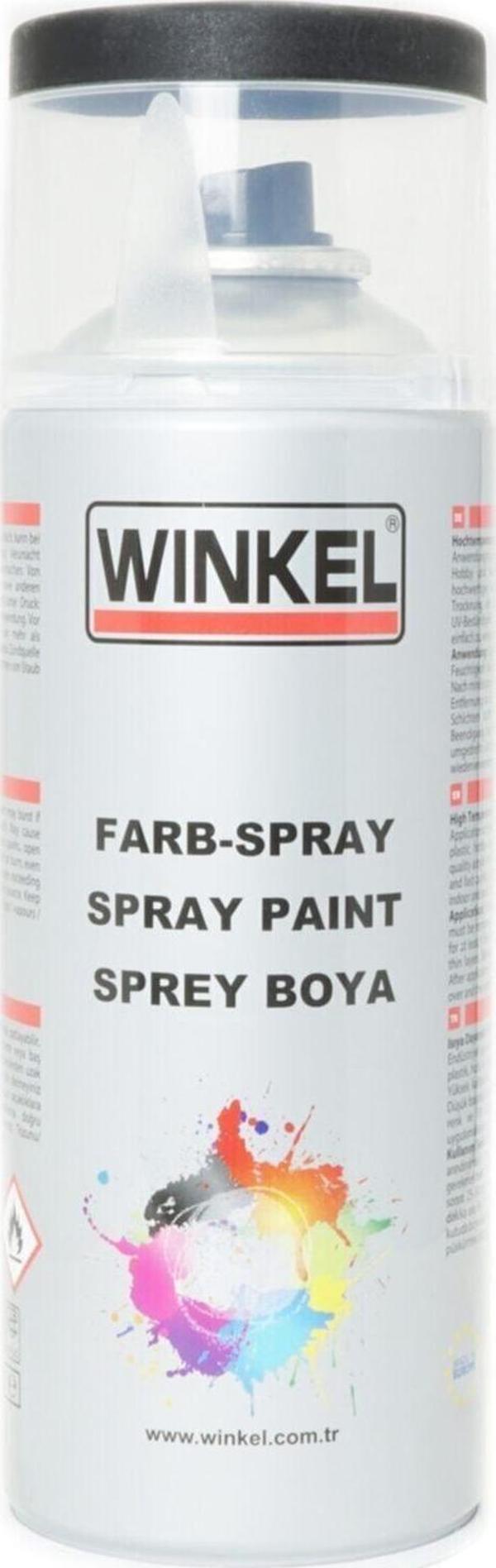 Winkel Siyah Mat Sprey Boya - Image 1
