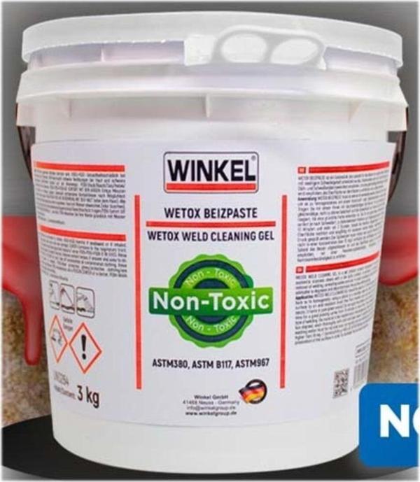 Winkel Wetox Toksik Içermeyen Kaynak Temizleme Jeli 3 Kg - Image 1