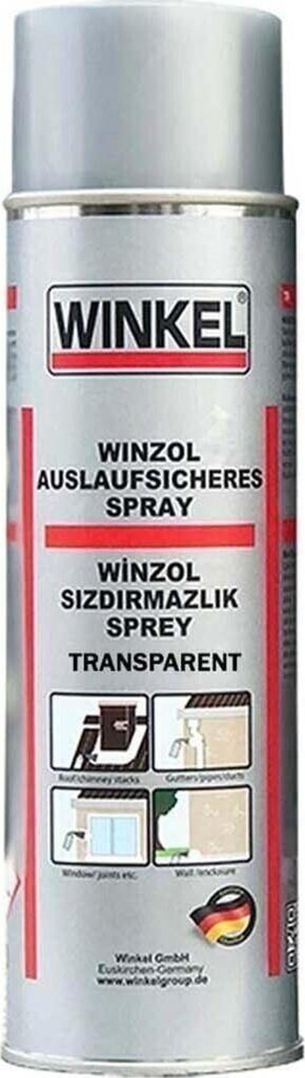 Winkel Winzol Şeffaf Su Geçirmez Sızdırmaz Kauçuk Kaplama Sprey 500 Ml - Image 1