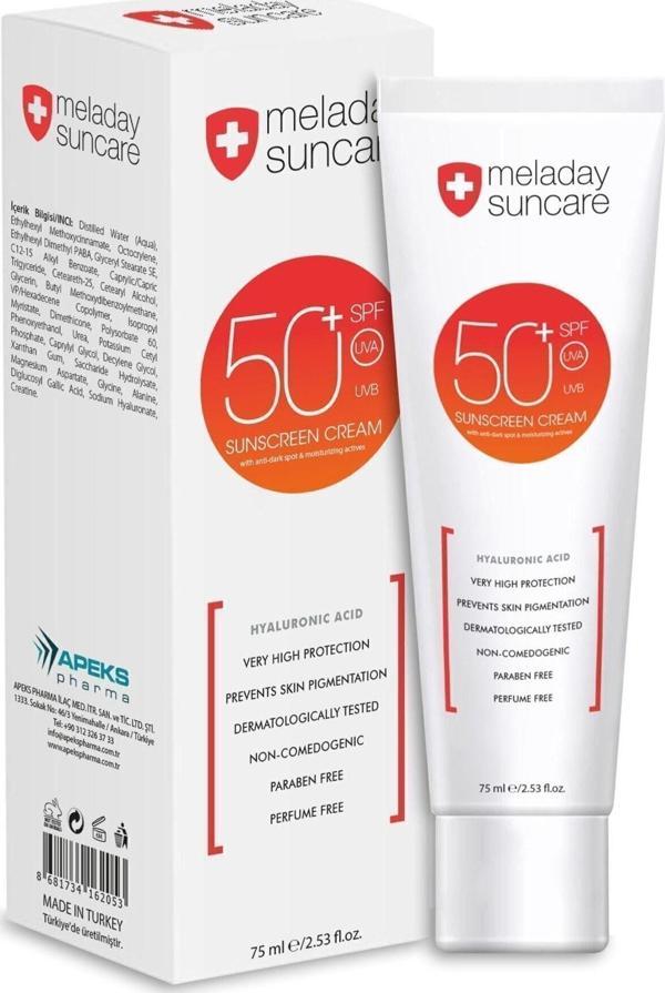 APEKS Meladay 50 Güneş Koruyucu Krem 75 Ml - Image 1
