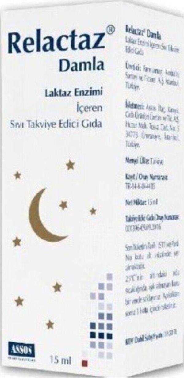 Assos İlaç Relactaz 15 Ml Damla - Image 1