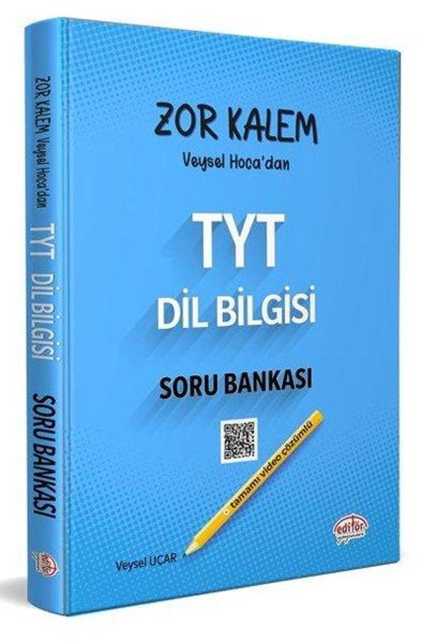 Zor Kalem Veysel Hoca'dan TYT Dil Bilgisi Soru Bankası - Editör - Image 1
