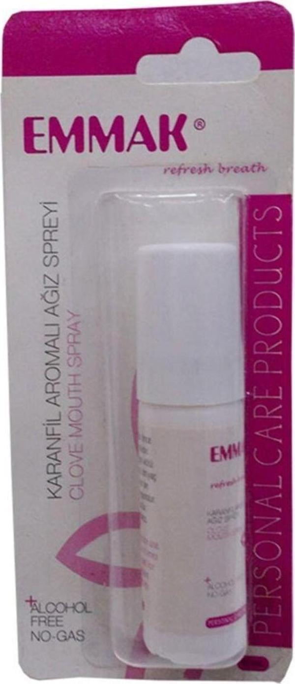 Emmak Ağız Spreyi Karanfil Aromalı Alkolsüz 15 Ml - Image 1