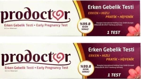 Prodoctor Erken Gebelik Testi 2 Adet - Image 1