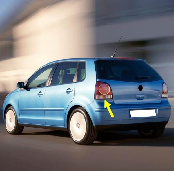 VW Polo 2005-2009 Sol Arka Stop Fren Lambası Camı 6Q6945095AB - Image 1