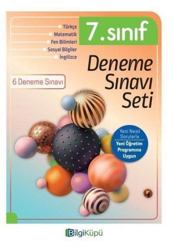7.Sınıf Deneme Sınavı Seti - Bilgi Küpü - Image 1