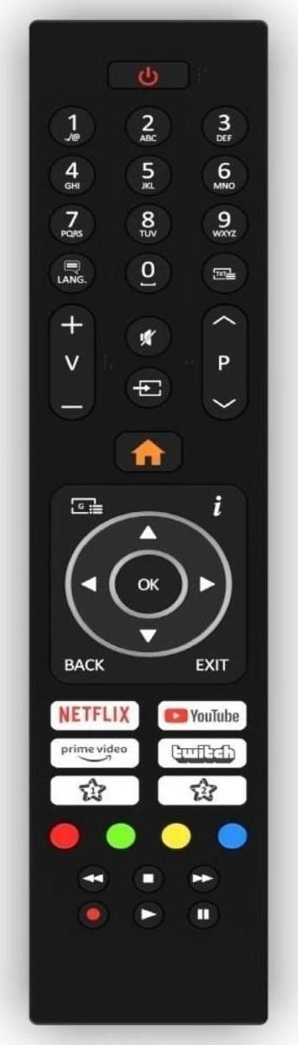 Telefunken D70V950M2CW 4K Android Tv Kumanda-Mikrofonsuz - Image 1