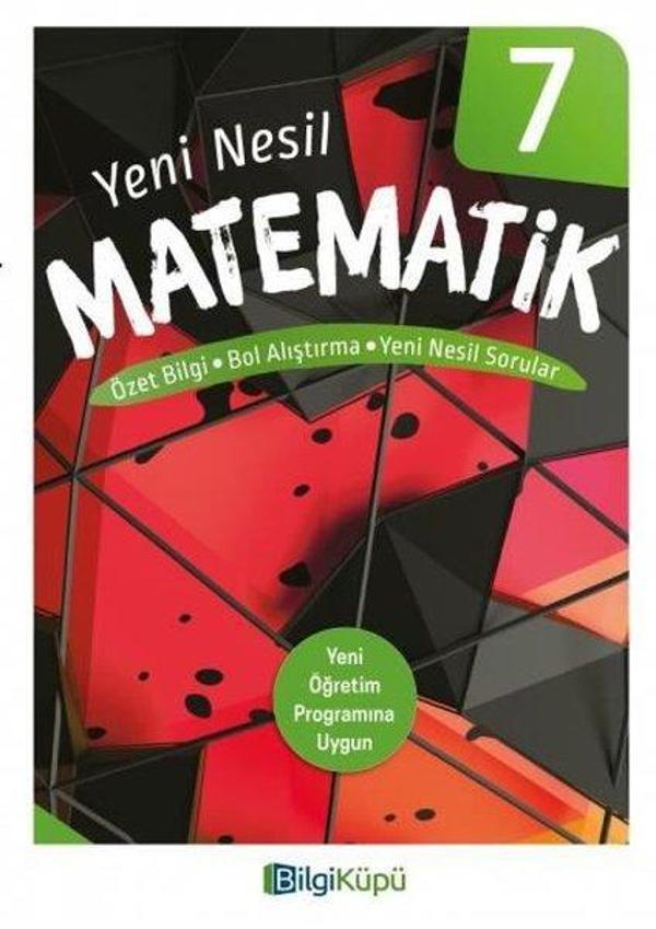 7.Sınıf Matematik Yeni Nesil Kitap - Bilgi Küpü - Image 1