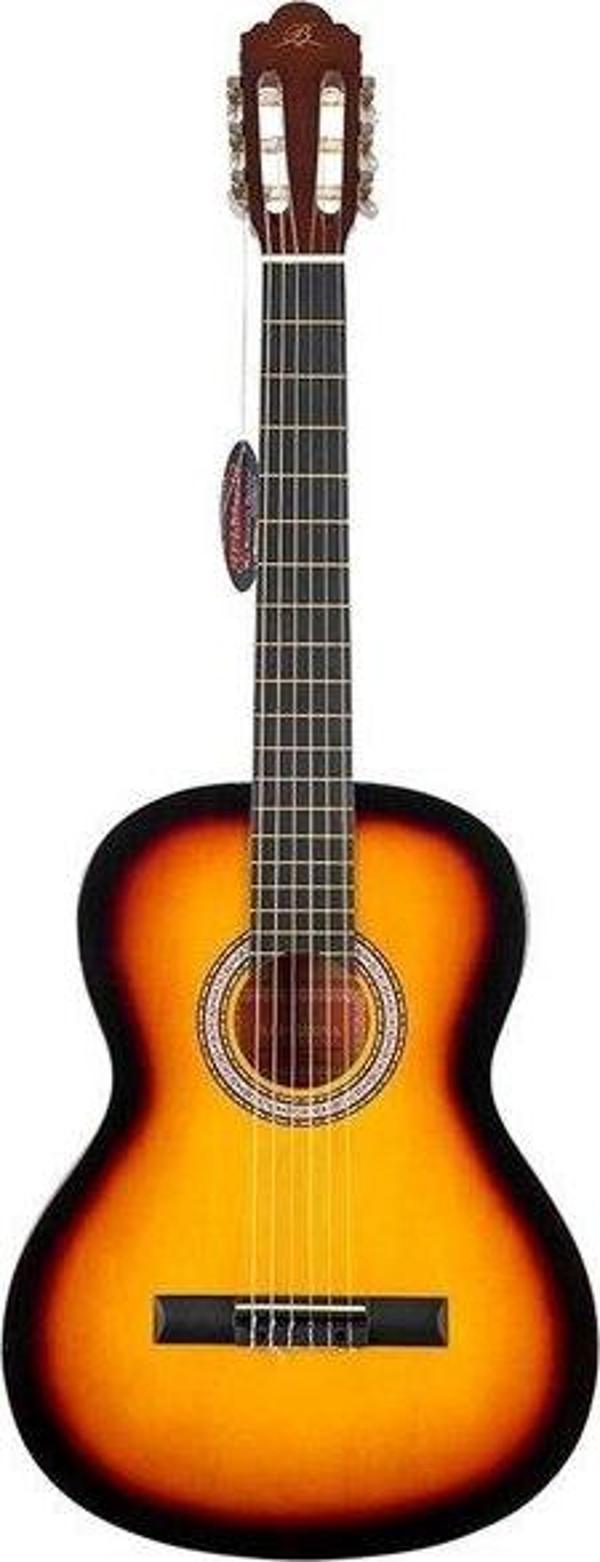 Barcelona LC 3900 BS Brown Sunburst Klasik Gitar - Image 1