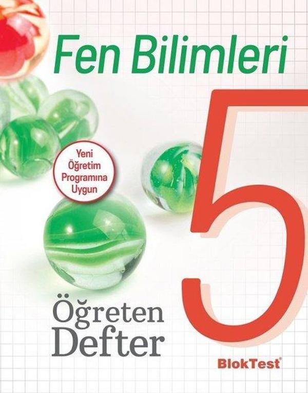 5.Sınıf  Fen Bilimleri Öğreten Defter - Bloktest Yayınları - Image 1