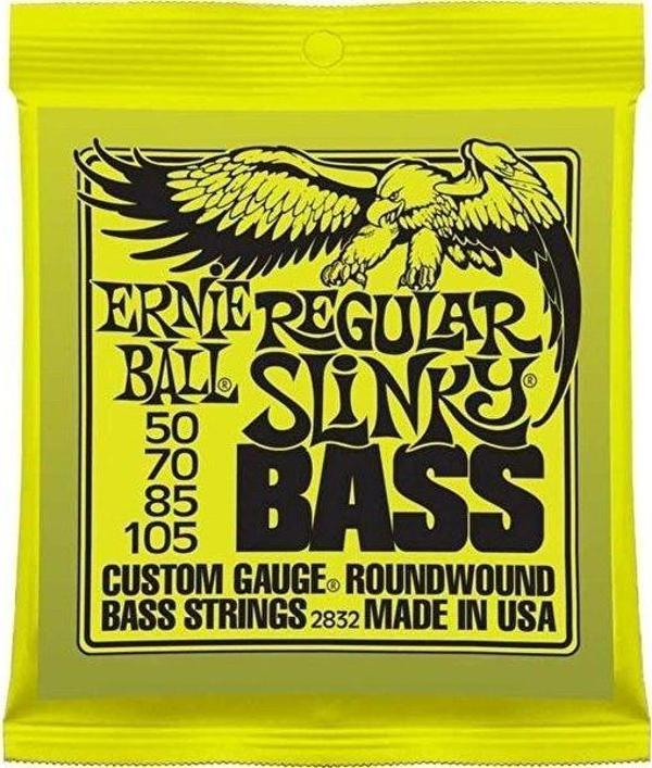 Ernie Ball P02832 Regular Slinky 50-105 Nickel Wound Bas Teli - Image 1