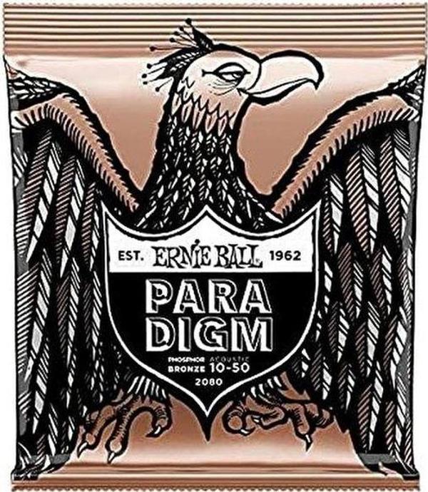 Ernie Ball P02080 Paradigm Ekstra Light Fosfor Bronz 10-50 Akustik Gitar Tel Seti - Image 1