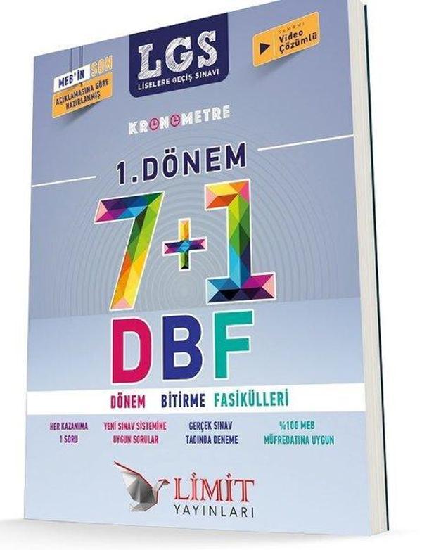 Kronometre LGS 1.Dönem Dönem Bitirme Fasikülleri - Limit Yayınları - Image 1