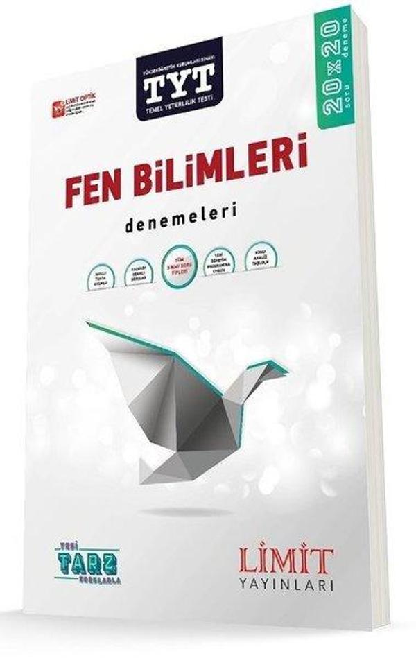 TYT Fen Bilimleri Denemeleri - Limit Yayınları - Image 1