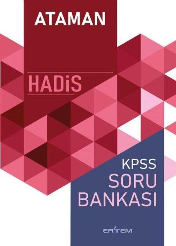 Ataman Hadis KPSS Soru Bankası - Ertem Kafkars Eğitim Yayınları - Image 1