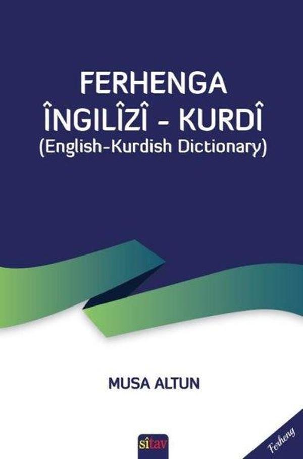 Ferhenga İngilizi Kurdi - English - Kurdish Dictionary - Sitav yayınevi - Image 1