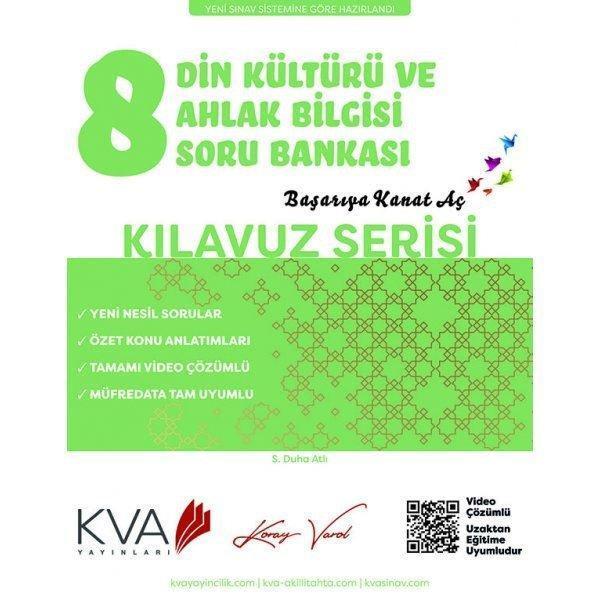 8. Sınıf Kılavuz Serisi Din Kültürü ve Ahlak Bilgisi Soru Bankası - KVA Yayınları - Image 1