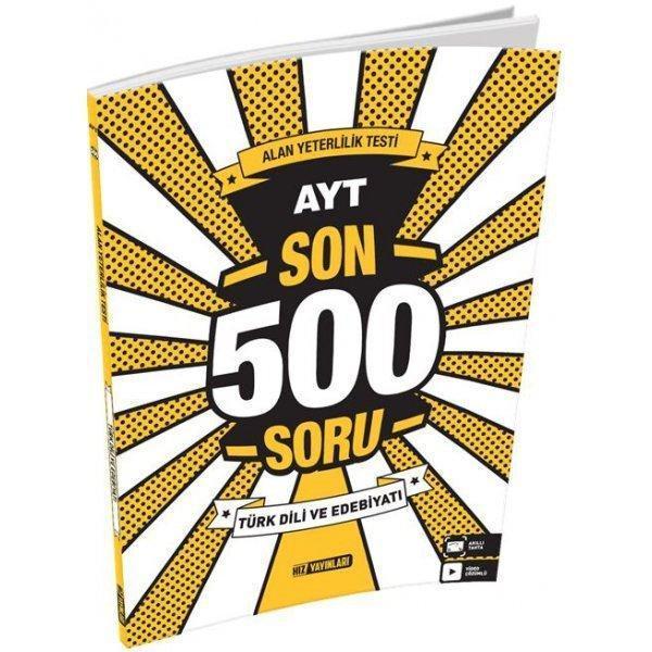 AYT Son 500 Soru - Edebiyat - Hız Yayınları - Image 1