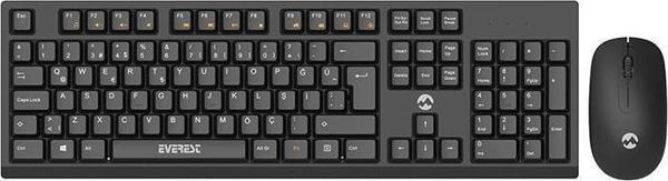 Everest Kablosuz Klavye Mouse Set - KM-2510 - Image 1