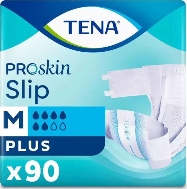 TENA Slip Proskin Plus 6 Damla Medium 90 adet - Image 1
