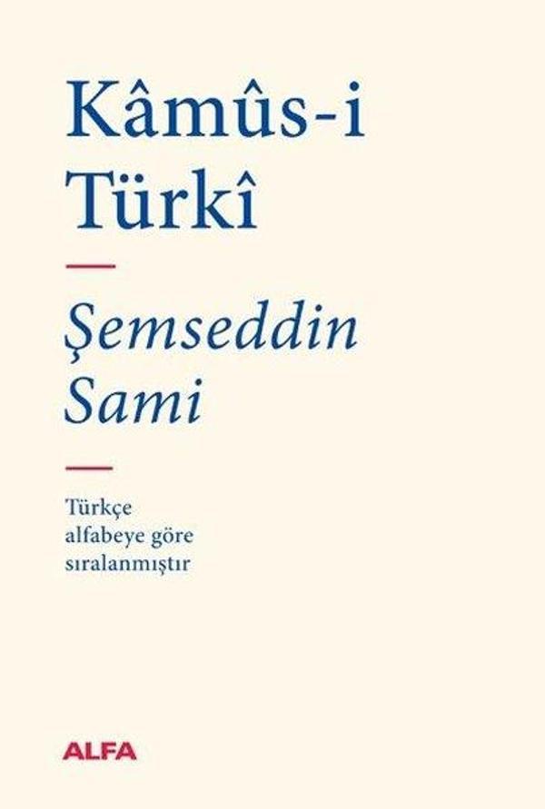 Kamus-i Türki - Bez Ciltli - Alfa Yayıncılık - Image 1