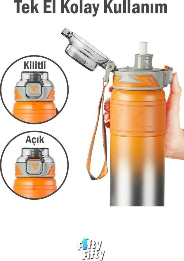 VAGONLİFE ÇELİK TERMOS 500 ML ORANGE - Image 1