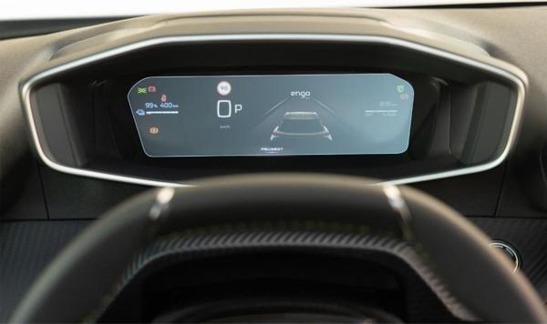 Engo Peugeot 2008 10 inç Dijital Gösterge Ekran Koruyucu - Image 1