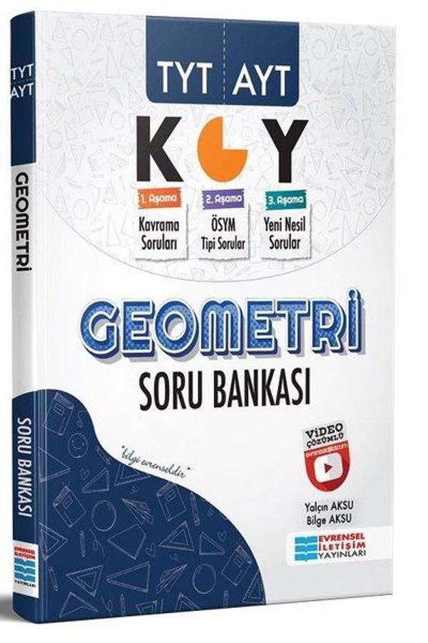 TYT - AYT Geometri Video Çözümlü Soru Bankası - Evrensel İletişim Yayınları - Image 1