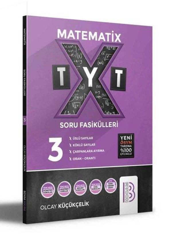 TYT MatematiX Soru Fasikülleri -3 - Benim Hocam Yayınları - Image 1