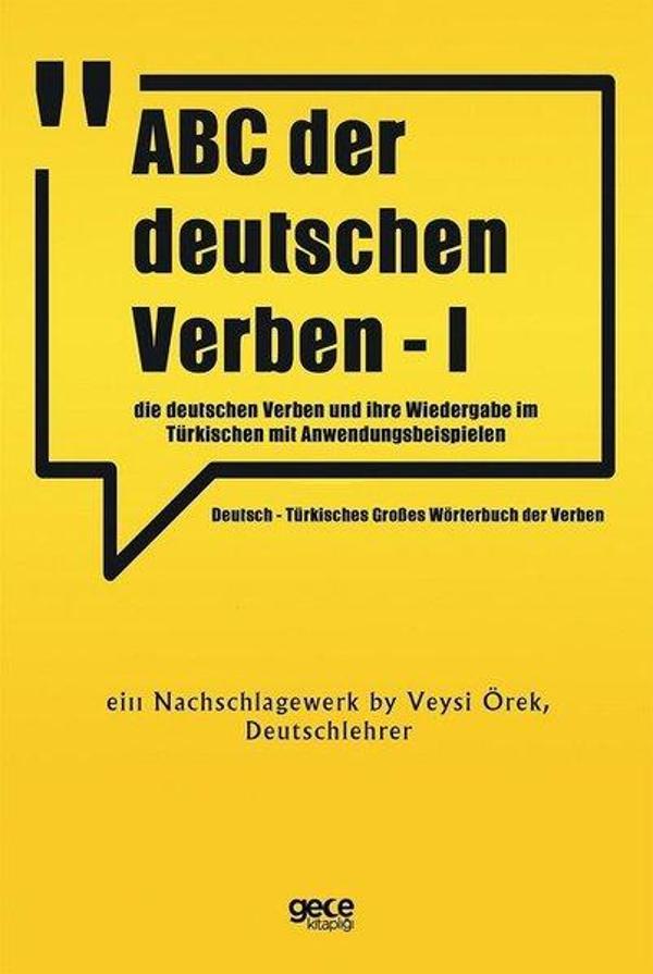 ABC Der Deutschen Verben - 1 - Gece Kitaplığı - Image 1