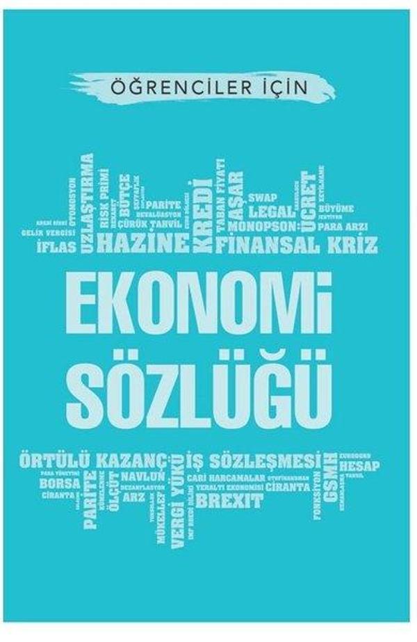 Öğrenciler İçin Ekonomi Sözlüğü - Dünya Eko Yayınları - Image 1