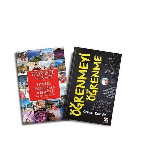Korece Öğrenme Seti - 2 Kitap Takım - Az Kitap - Image 1