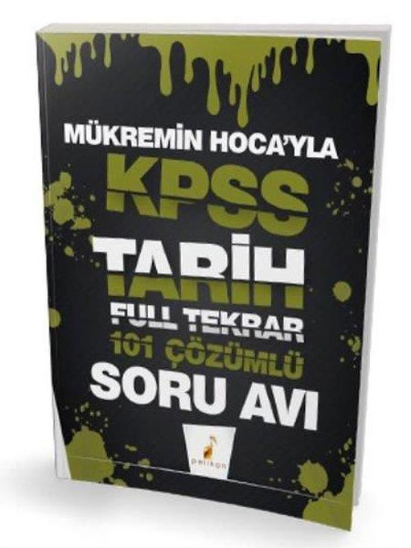 KPSS Tarih Soru Avı 101 Çözümlü Soru Full Tekrar - Pelikan Yayınları - Image 1