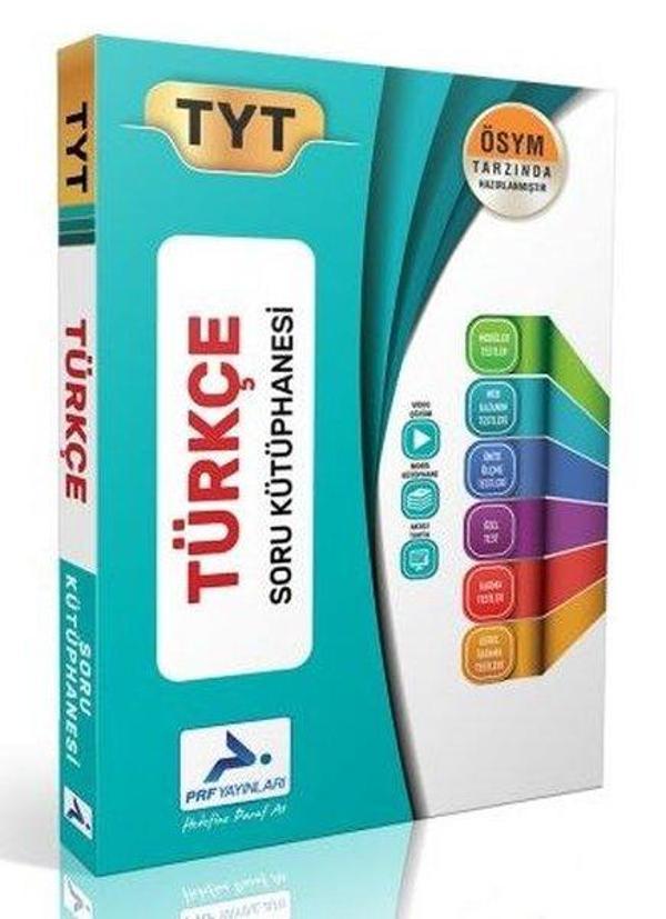 TYT Türkçe Soru Kütüphanesi - PRF Paraf Yayınları - Image 1