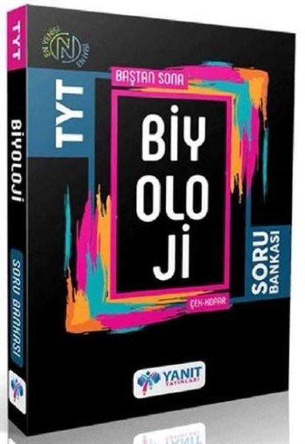 TYT Biyoloji Baştan Sona Soru Bankası - Yanıt Yayınları - Image 1