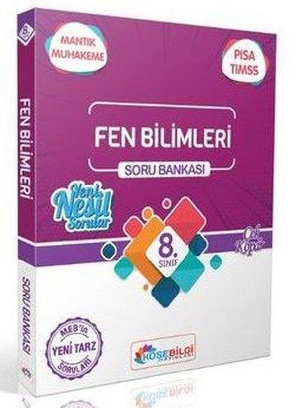 8. Sınıf Fen Bilimleri Özet Bilgili Soru Bankası - Köşebilgi Yayınları - Image 1
