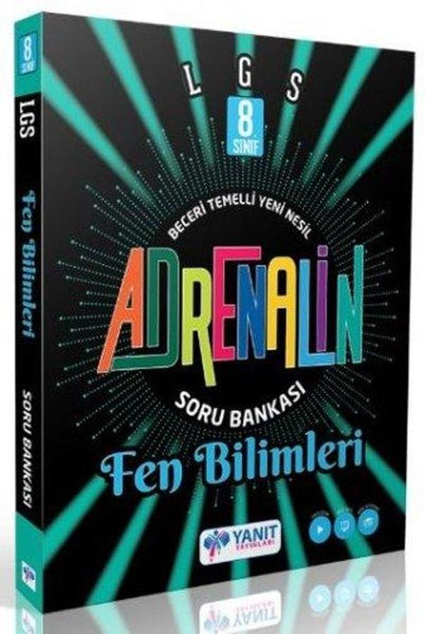 8. Sınıf LGS Fen Bilimleri Adrenalin Soru Bankası - En Yayınları - Image 1